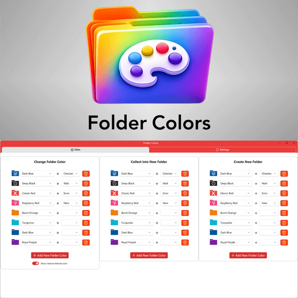 ودع فوضى المجلدات في الويندوز غيّر لون أي مجلد خلال ثواني