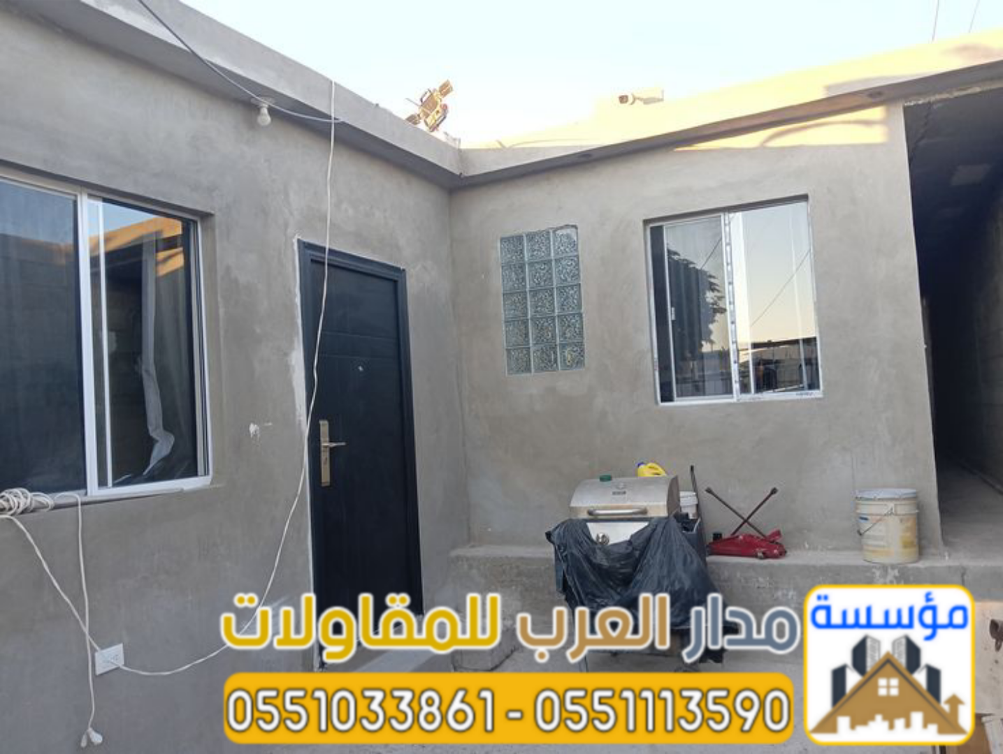 تُعد مؤسسة مدار العرب في الرياض من الجهات المتخصصة في تنفيذ ملاحق اسمنت بورد خارجية في الرياض 