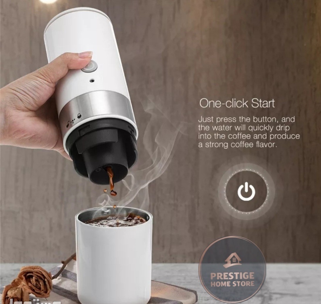 جهاز إعداد القهوة المحمول الآلي مصنع من مواد عالية الجودة  كأس داخلي مقاوم للصدأ