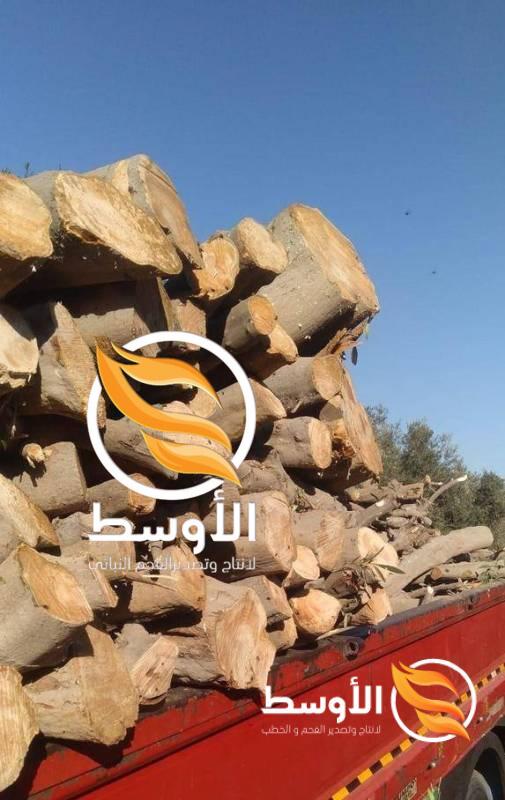حطب الزيتـون مشـاوي للتصديـر والشحن لجميع الدول