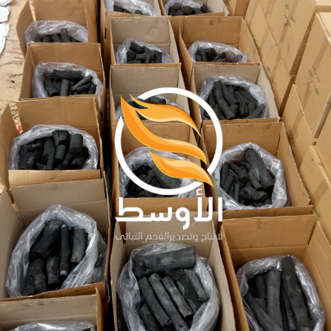 فحم الحمضيات مشاوي وشيشة للتصدير