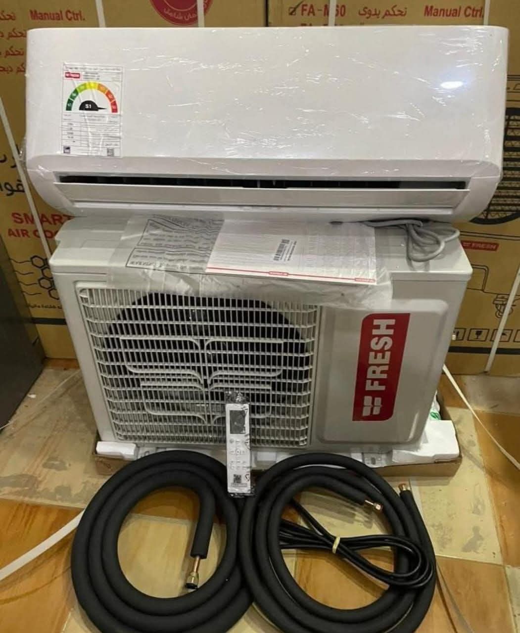  ????️ انتعاش فوري في كل ركن  مع فريش تربو الجو هيتغير فورًا ???? ❄️ توزيع هواء سريع ???? Turbo ???? شاشة عر