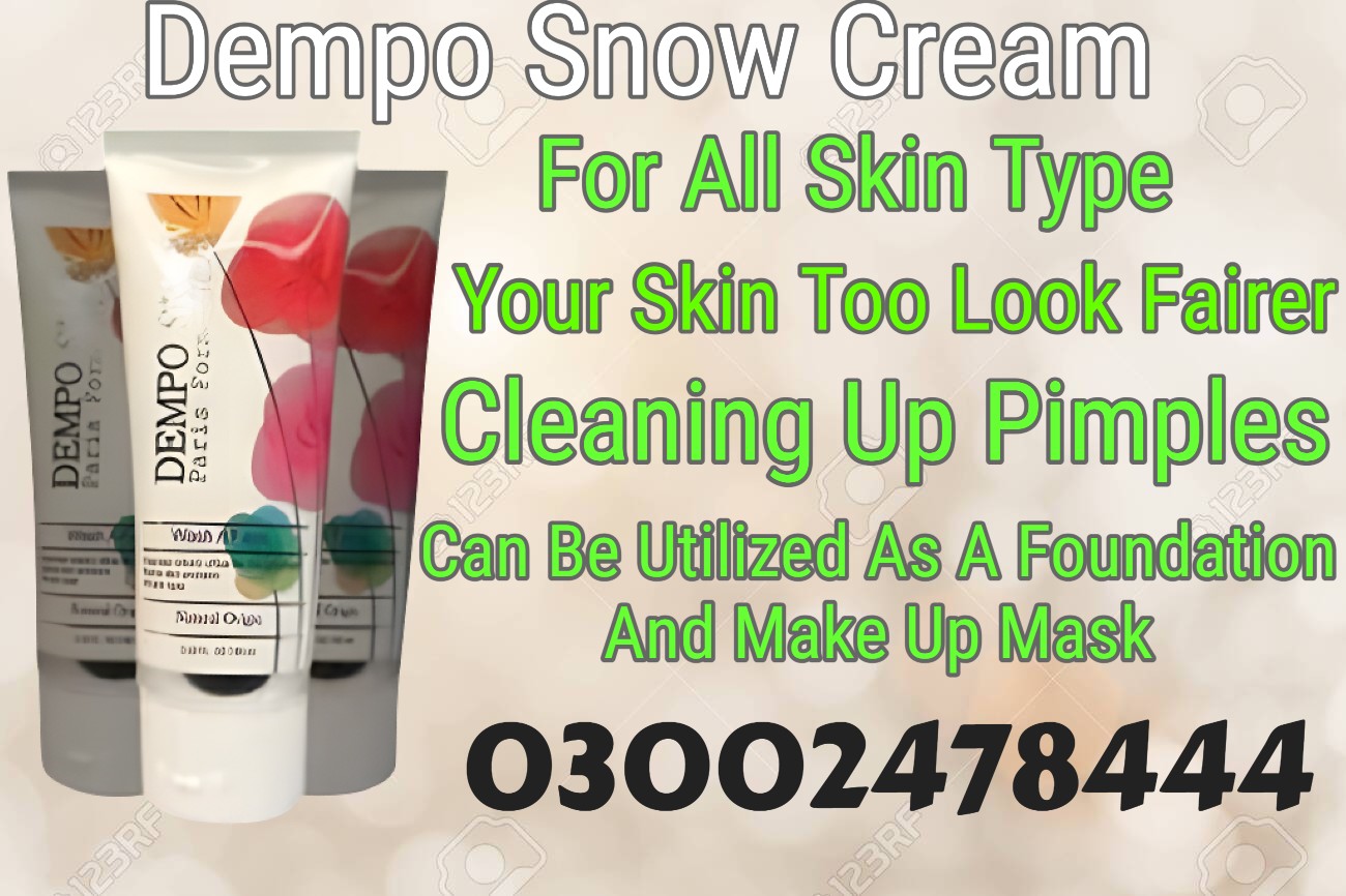 Dempo Snow Cream in Lahore - 03002478444