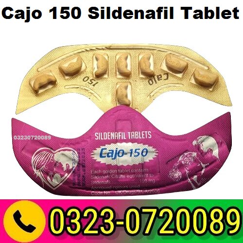 Buy Cajo 150 Sildenafil Tablet Price In Pakistan  03230720089