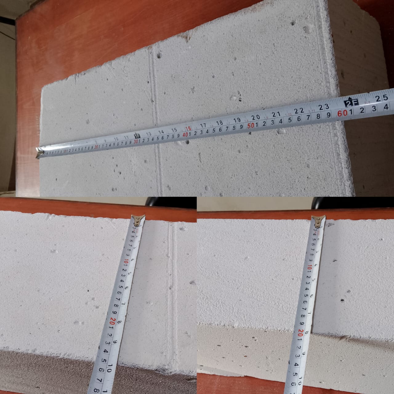 طوب ابيض رغوي وخفيف من توريد شركة النور 