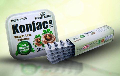 كونجاك بلس كبسولات للتخسيس Konjac plus كبسولات صنعت خصيصا من اجل السمنه المفرطه وضعف الحرق 