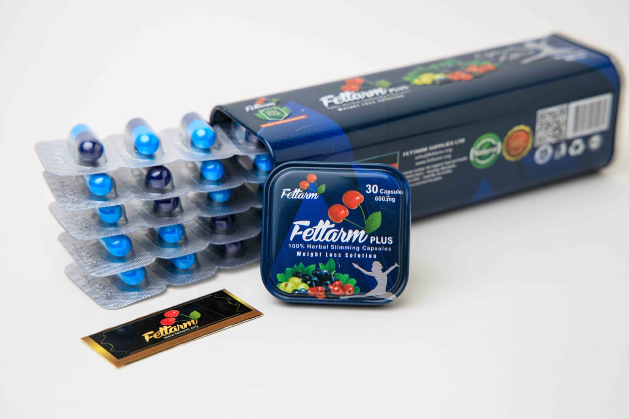 كبسولات فيتارم بلو بلس للتخسيس Fettarm Blue Plus حلم القوام الرشيق والوزن المثالي