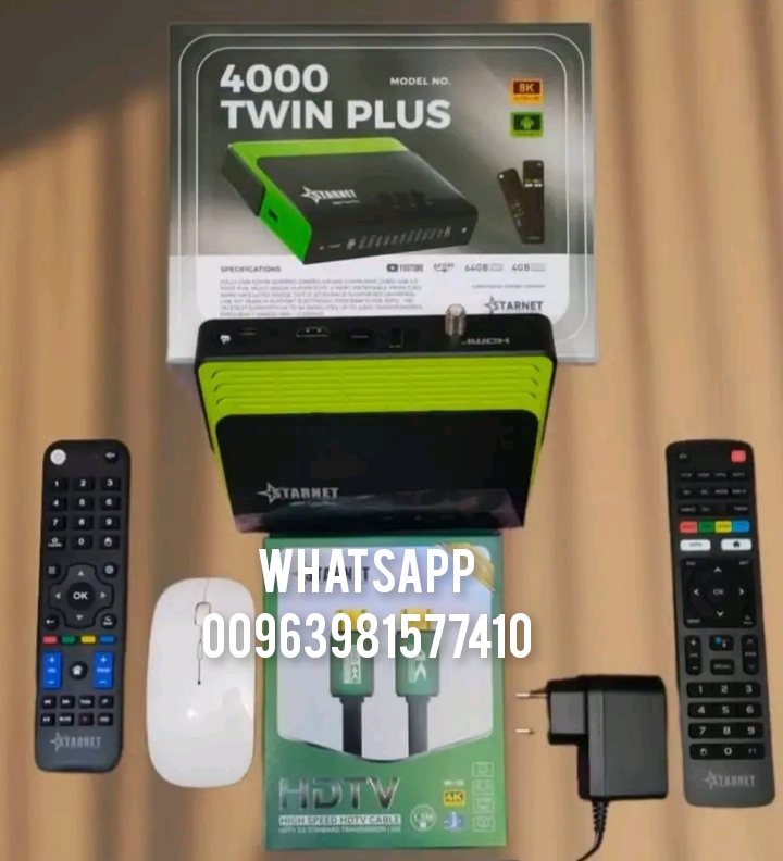 STARNET 4000 TWIN PLUS 4k Android Forever 