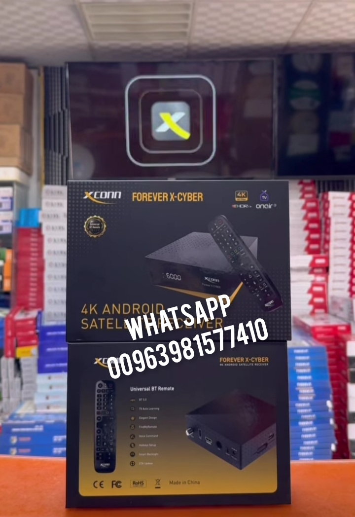 XCONN FOREVER X-CYBER Satellite Receiver Android IPTV. XCONN FOREVER X-CYBER Satellite Receiver Andr