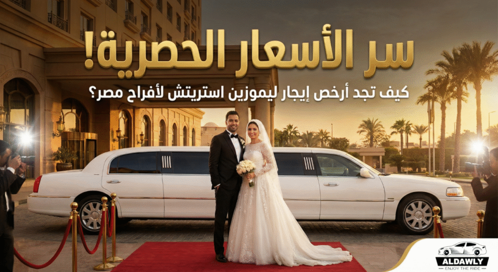 سر الأسعار الحصرية: ازاي تلاقي أقل سعر إيجار ليموزين استريتش للأفراح في مصر؟
