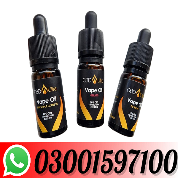 Orignal CBD Ultra Vape Oil Price In Wah Cantonment= 03001597100
