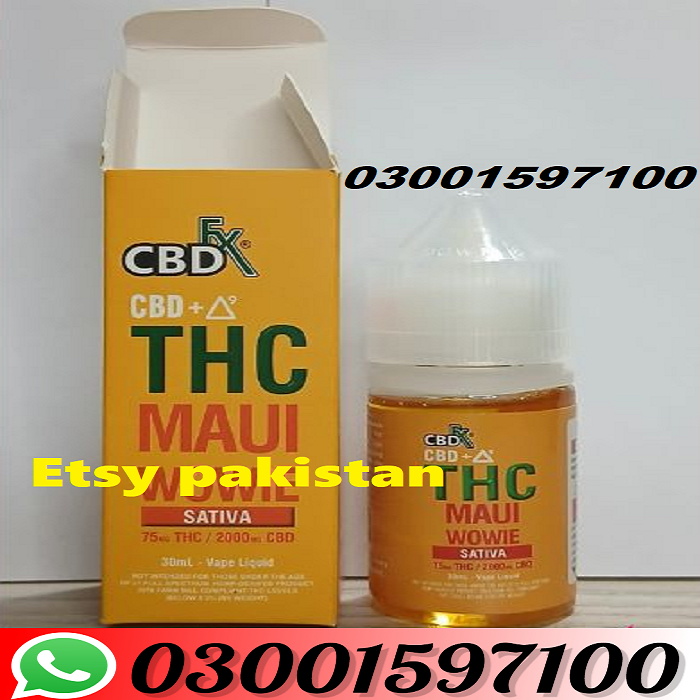 Orignal THC Liquid 89mg – Maui Wowie – 30ml In Jhang= 03001597100