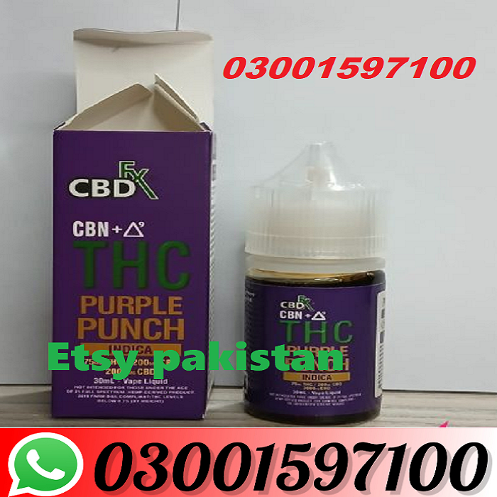 Orignal Delta-9 THC Vape Juice: Purple Punch (Indica) In Lahore=03001597100