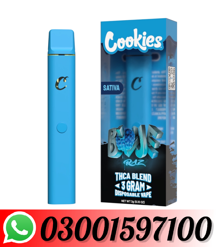 Cookies THCa Blend Disposable Vape 3g In Kasur - 03001597100
