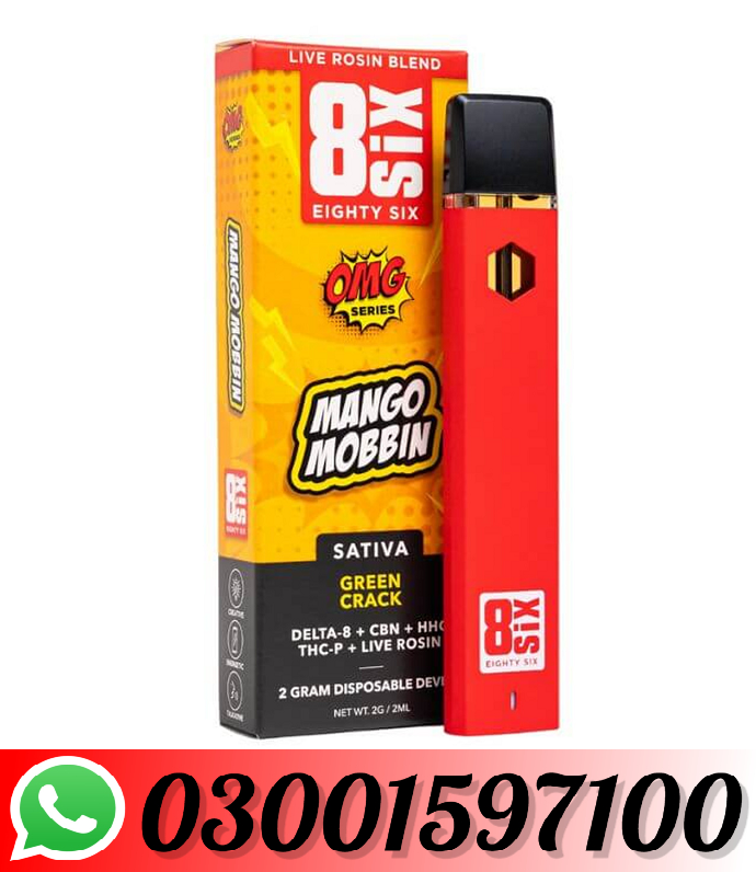 Eighty Six OMG Series Disposable Vape 2G In Kohat - 03001597100