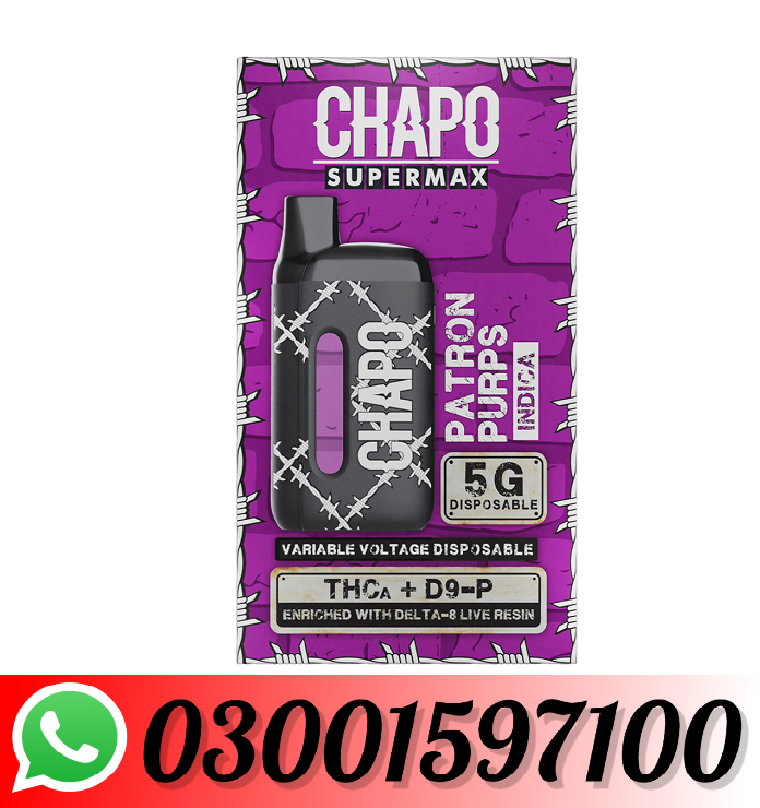 Chapo Extrax Supermax Disposable 5G In Wah Cantonment - 03001597100
