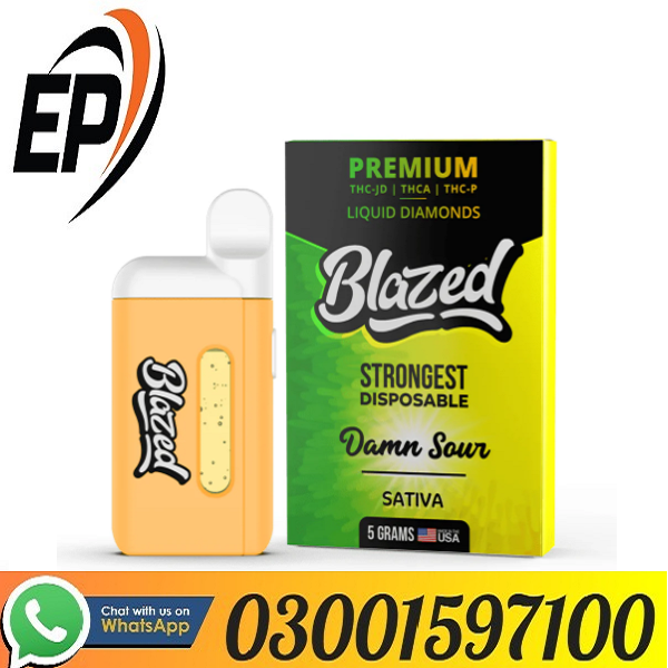 Branded THCA + Delta 9P 5 Gram Disposable Vape In Larkana03001597100