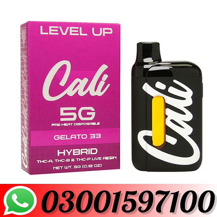 Original Cali Extrax Level Up Disposable Vape | 5g In Faisalabad=03001597100