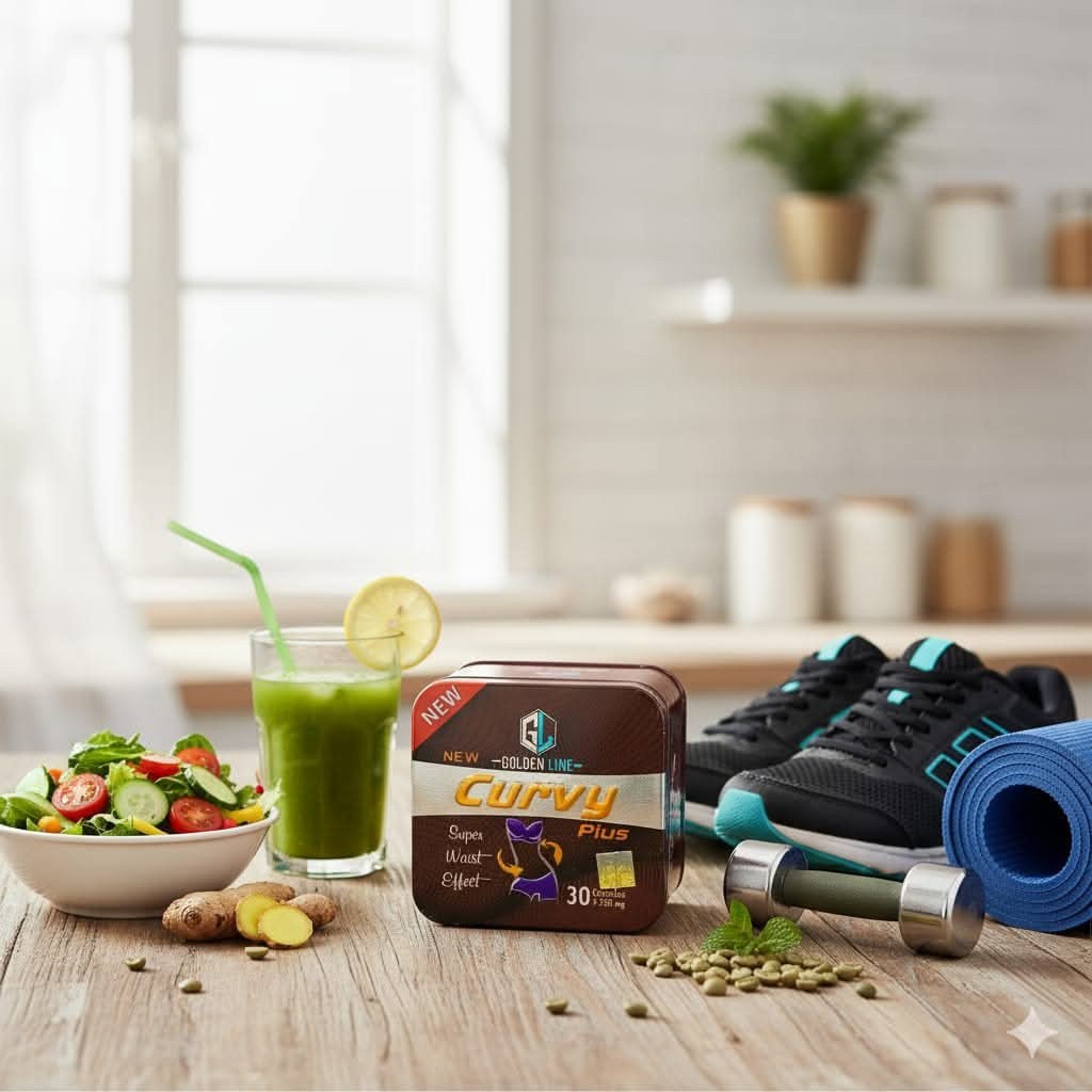  تستخدم حبوب كيرفي بلس للتخسيس بطريقة فعالة وامنة ومصممة لحرق دهون الجسم وخاصة البطن والأرداف 