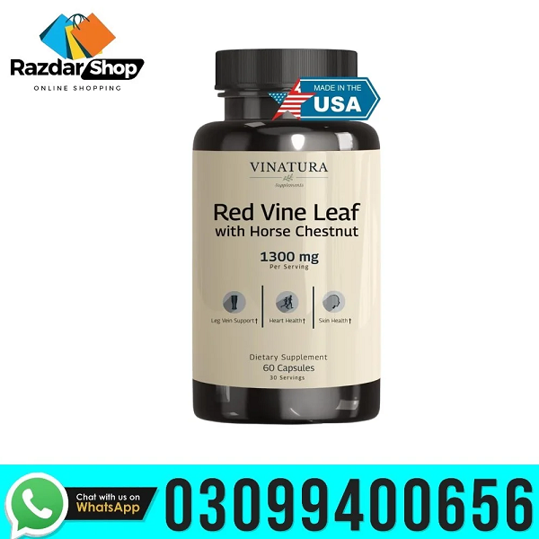 Vinatura Red Vine Leaf Extract Capsules In Rawalpindi | 03099400656