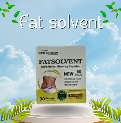 كبسولات فات سولفينت للتخسيس  fat solvent slimming capsules                        