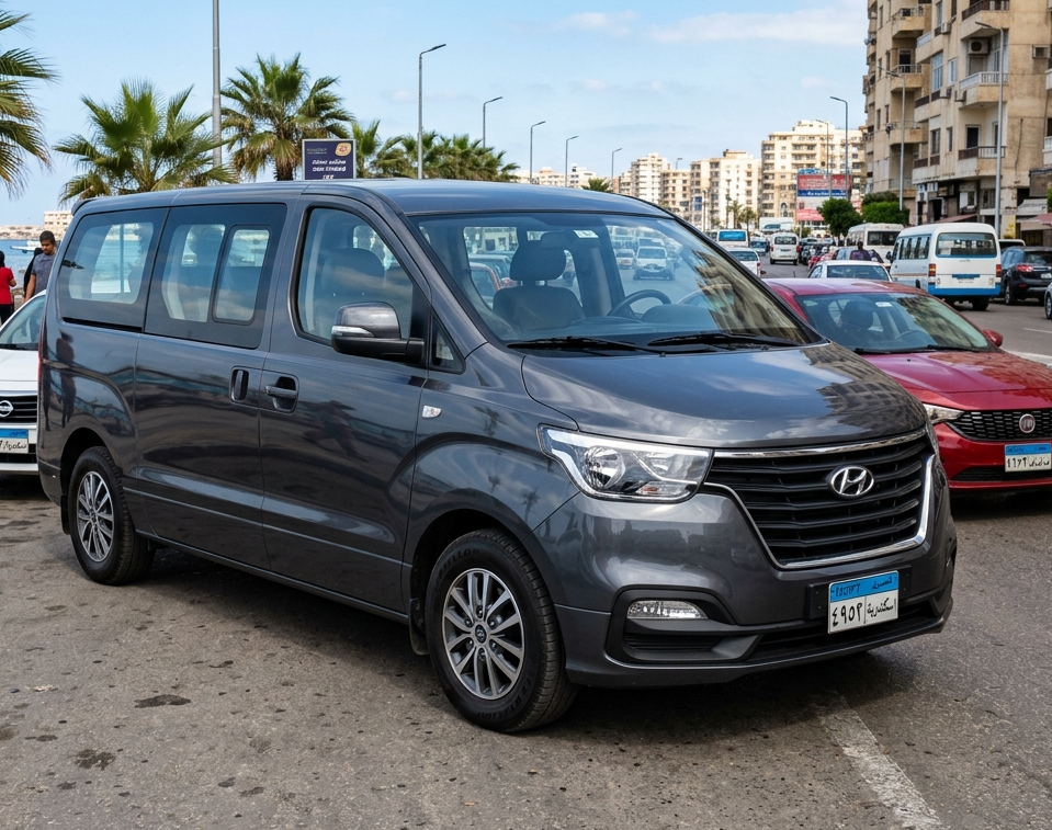 Hyundai H1 Airport Transfer | Borg El Arab Airport to Four Seasons Hotel