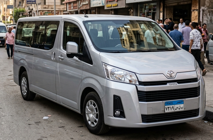 Toyota Hiace Rental | Borg El Arab Airport to Four Seasons Hotel