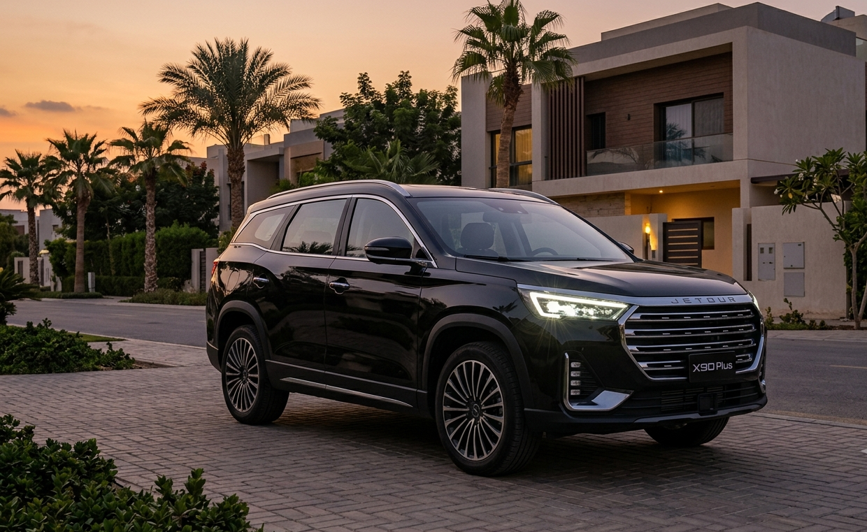 Rent a Jetour X90 from Cairo International Airport     to     Sofitel Hotel  