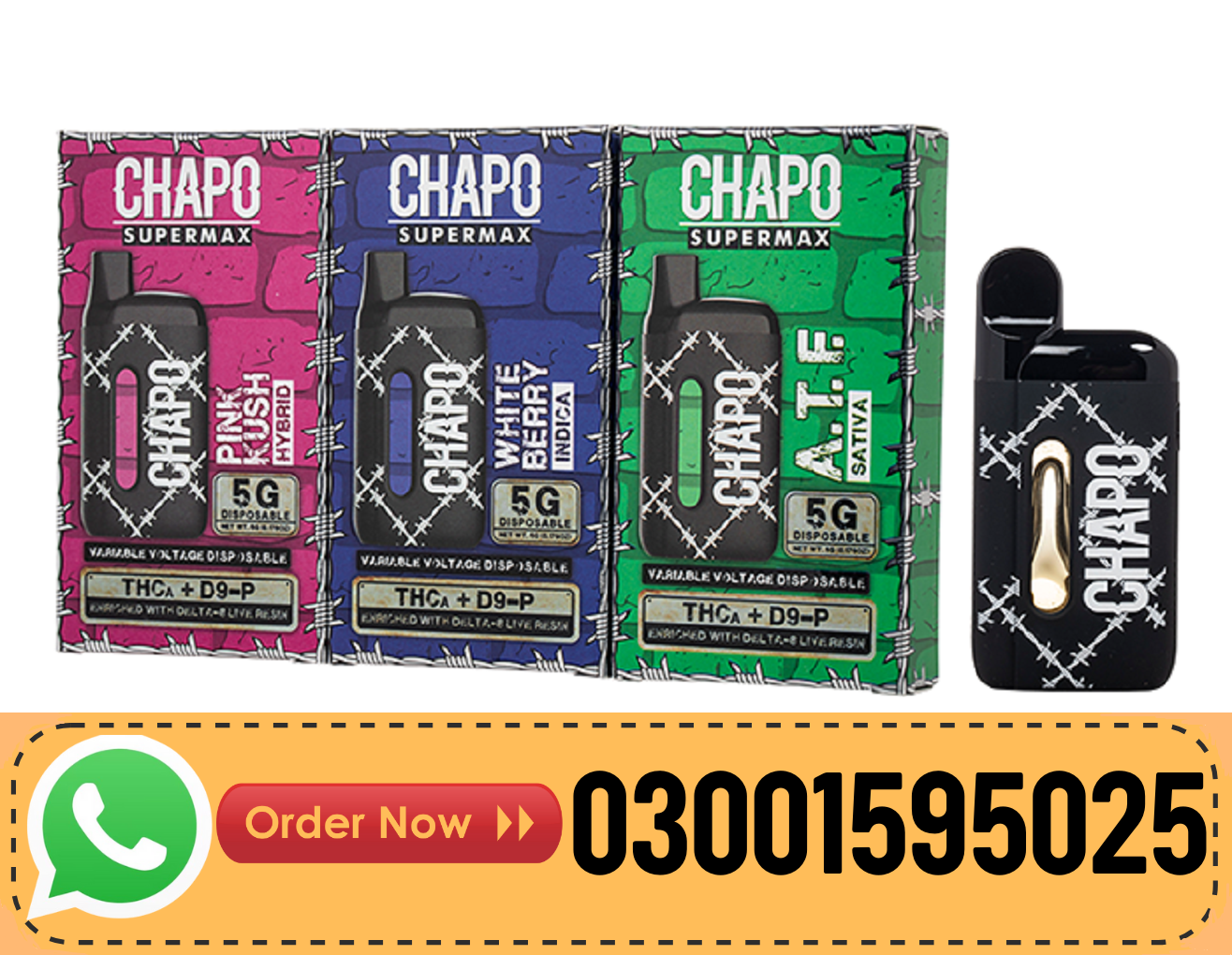 Chapo Extrax Supermax Disposable 5G In Karachi=03001595025
