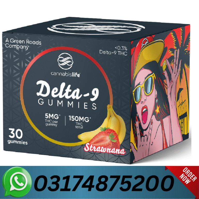 Cannabis Life Strawnana Delta-9 Gummies Price in Pakistan | Premium THC Edibles