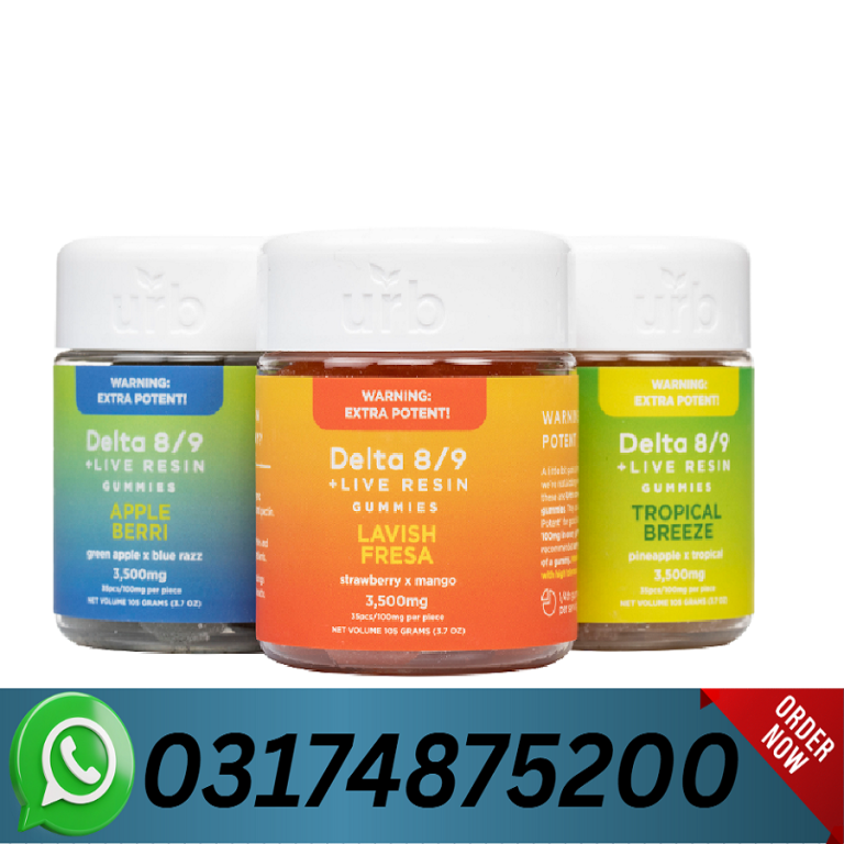 Half Bak’d Sumo Blend Gummies 10000mg Price in Pakistan | Buy Online