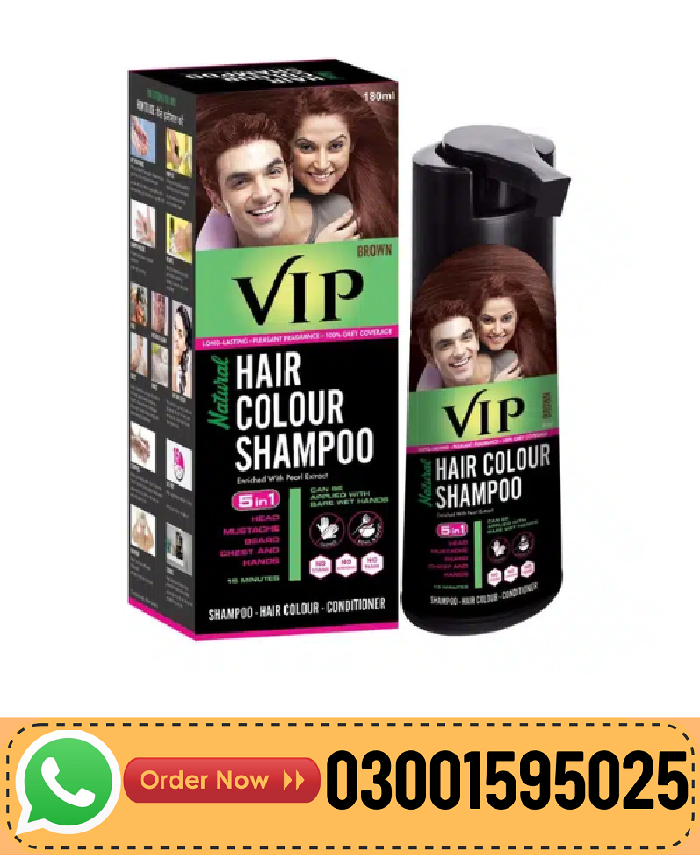 Best VIP Hair Color Shampoo in Pakistan – Salon Quality at Home