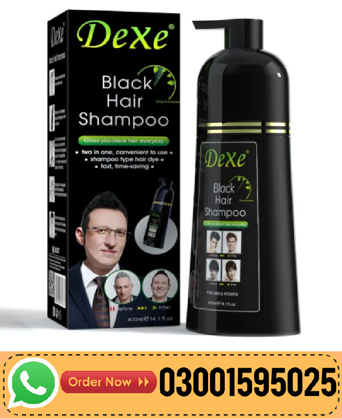 Dexe Black Hair Color Shampoo Price In Pakistan Natural Hair Dye with Long-Lasting Color