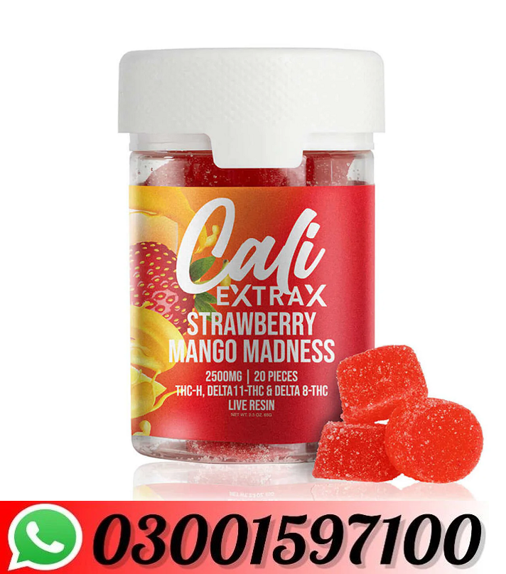 Cali Extrax Live Resin Gummies | 2500mg In Faisalabad=03001597100