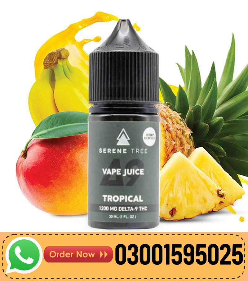 Original Serene Tree Delta-10 THC Tropical Vape Juice 500mg In Mirpur Khas=03001595025