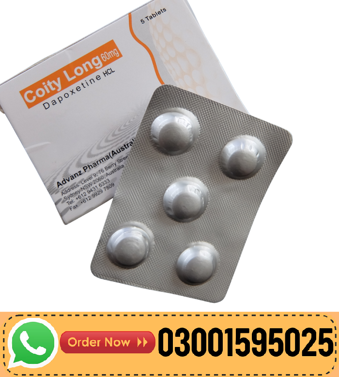  Buy Original Coity Long 5Tablets In Pakistan At amazonstore.com.pk/