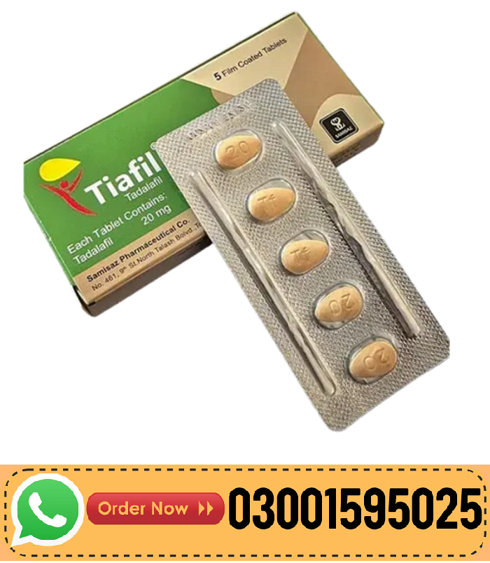 Tiafil Tablets 20Mg In Pakistan - Best For Men's Performance