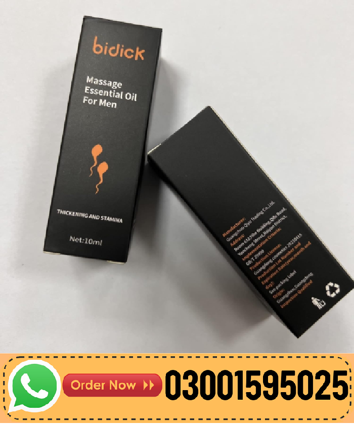 Bidick Massage Oil for Men – Best Price in Pakistan 2026
