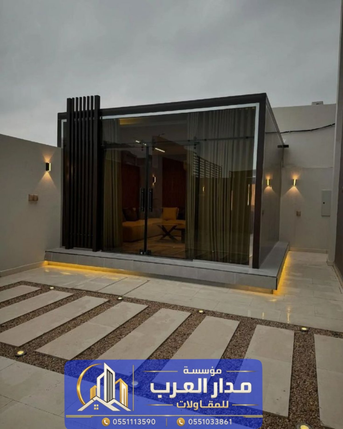 ملاحق خارجية مودرن بالرياض | تصميم وتنفيذ الملاحق الزجاجية إذا كنت تفكر في إضافة مساحة جديدة إلى منز