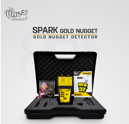 اكتشف الذهب مع جهاز سبارك جولد ناجيتس ابحث عن شذرات الذهب الخام 