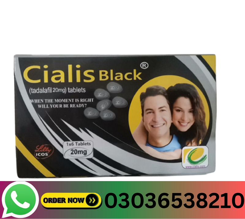 Cialis Black (Tadalafil) 6's Tablets In Dera Ghazi Khan/03036538210Order Now