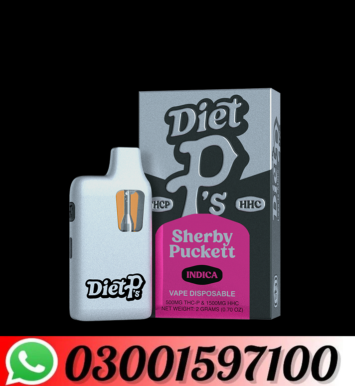  Original Vape Sherby Puckett Thcp Disposable Vape In Sheikhupura=03001597100