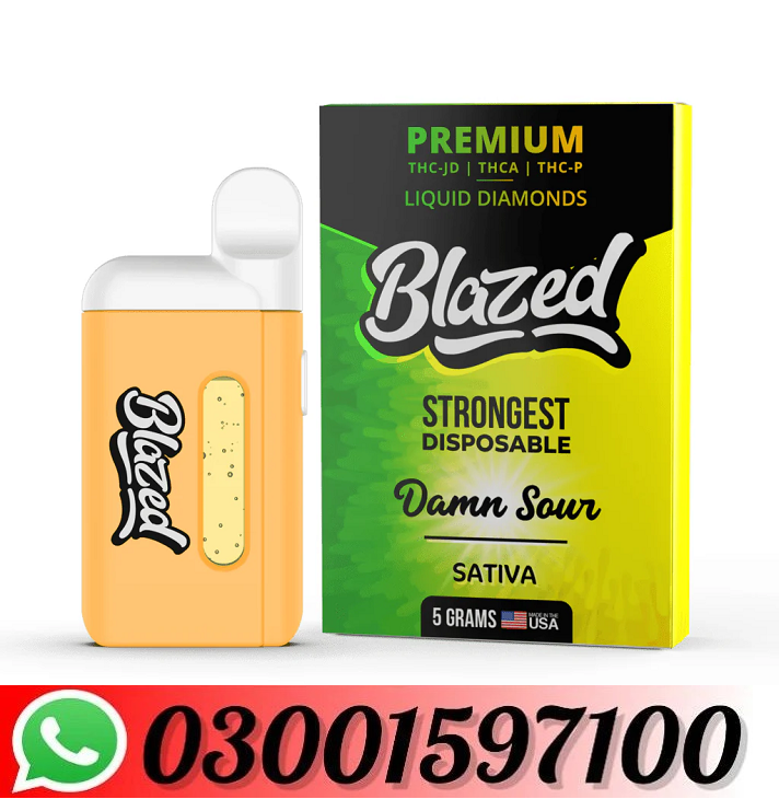 THCA + Delta 9P 5 Gram Disposable Vape In Dera Ghazi Khan=03001597100