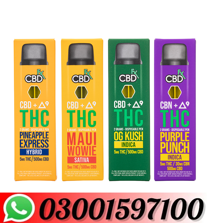 CBDfx 2 Gram Disposable Vape Price In Peshawar=03001597100