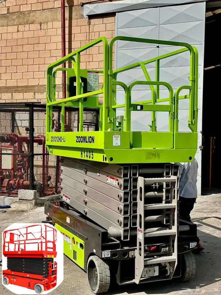 سيزرلفت ارتفاع 16متر للايجار مع خيارات تاجير مرنه يومي شهري