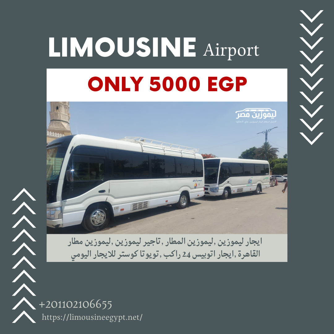 ???????? هل تود زيارة مصر؟ تفضل ايجار ميني باص فاخر مع سائق للجولات السياحية! 