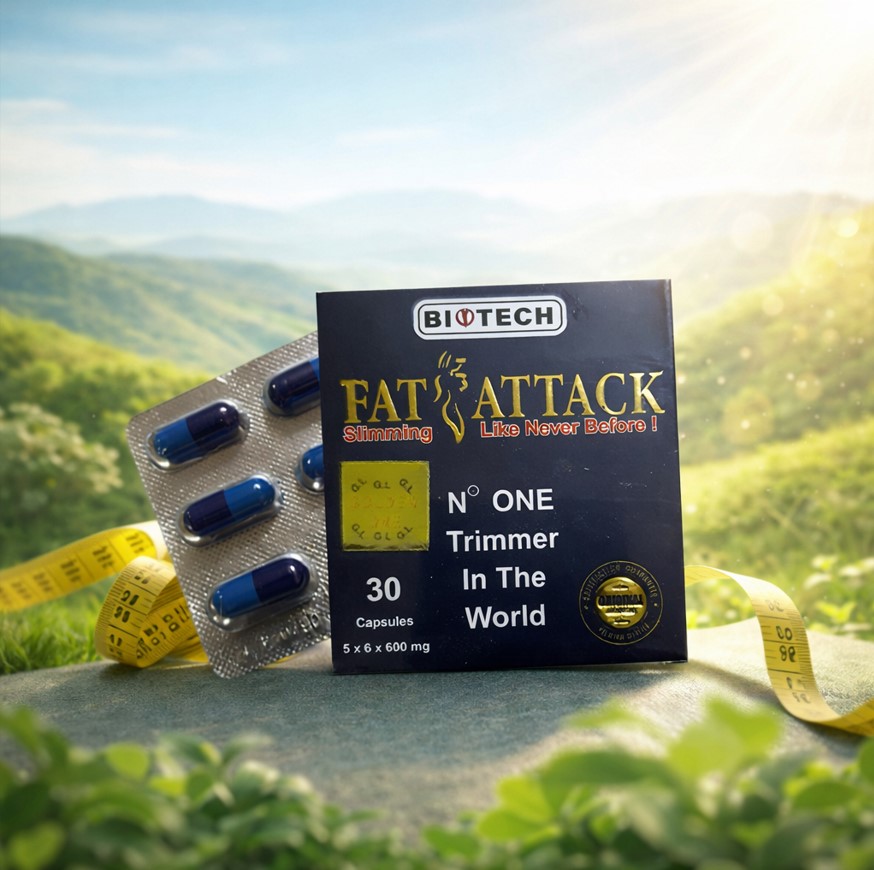كبسولات فات اتاك لجسم مثالي صحي خال من تراكم الدهون وقوام رشيق 
