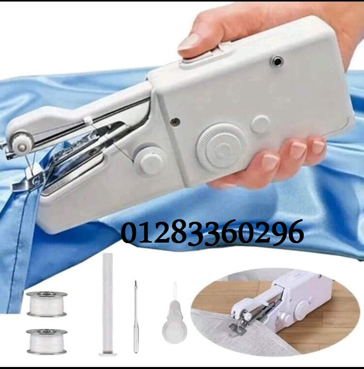 #ماكنية_خياطة محمولة صغيرة – سهلة وسريعة-خياطة الملابس – تصليح سريع 
