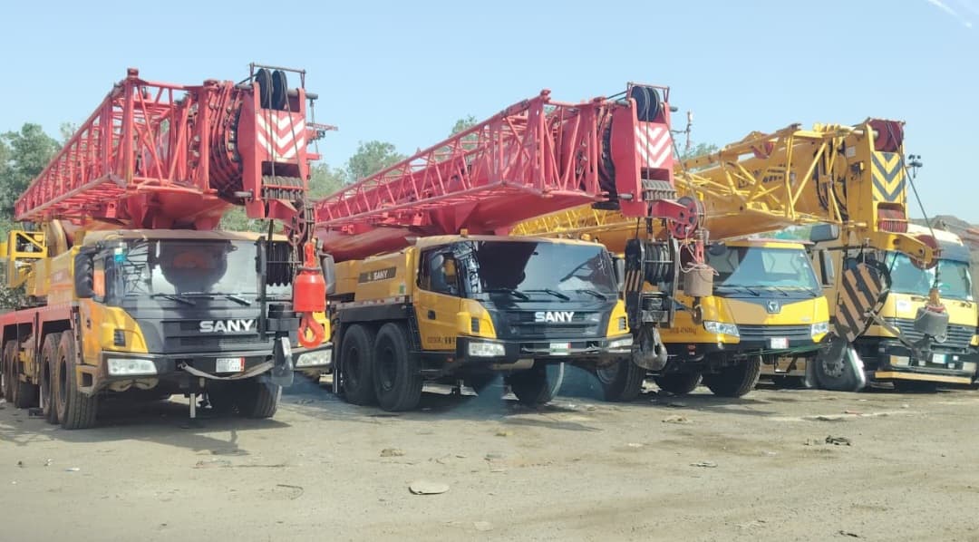 كرينات مموبايل للايجار جيسيبي تليهاندر للايجار الرياض الدمام 