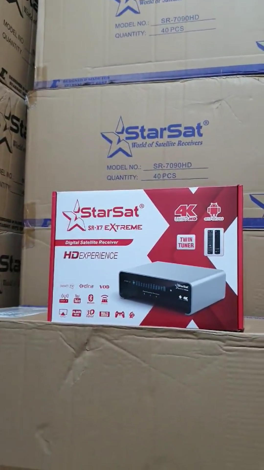 StarSat Sr x7 extreme 4k Android Forever 